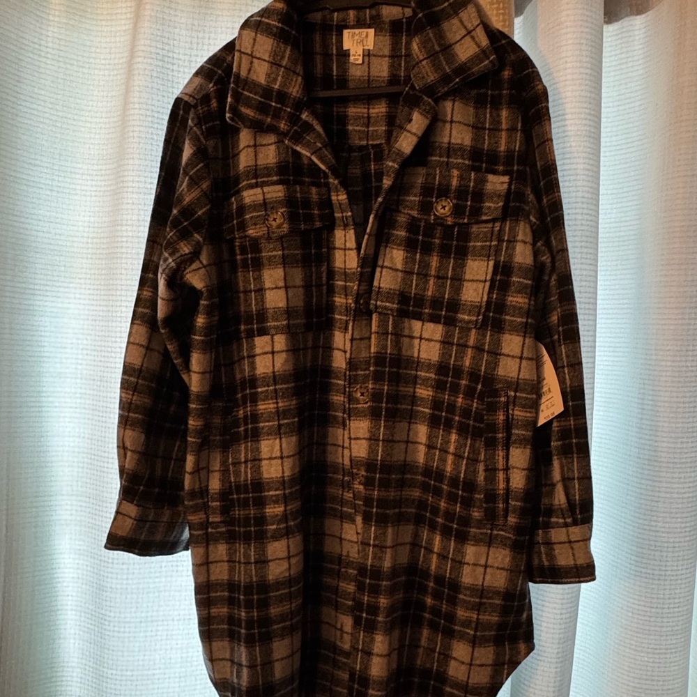 Time and Tru Flannel Shacket